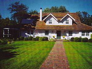 Braintree Residential Cedar Roof with lawn